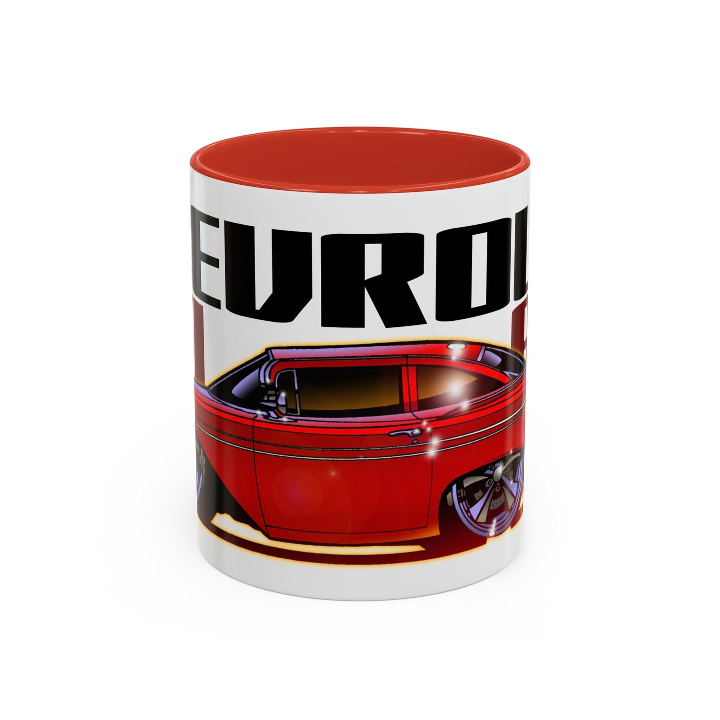 CHEVROLET BEL AIR 1960 Collectible Fireball Art Coffee Mug - 2 Sizes