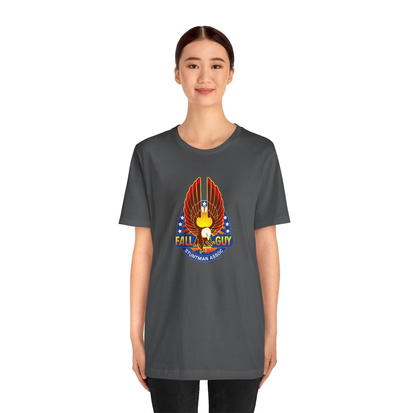 THE FALL GUY Stuntman Association Unisex Jersey Short Sleeve Tee - 12 Colors