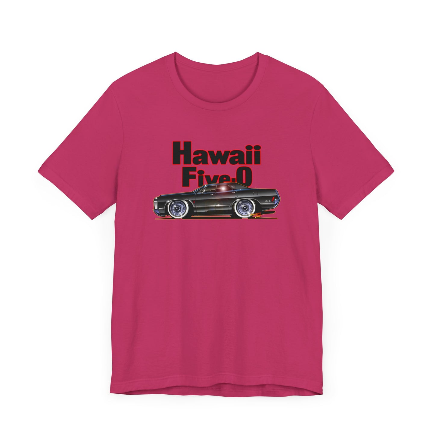 HAWAII 5-O Concept Art McGarrett Mercury Park Lane Short Sleeve Tee 11 Colors