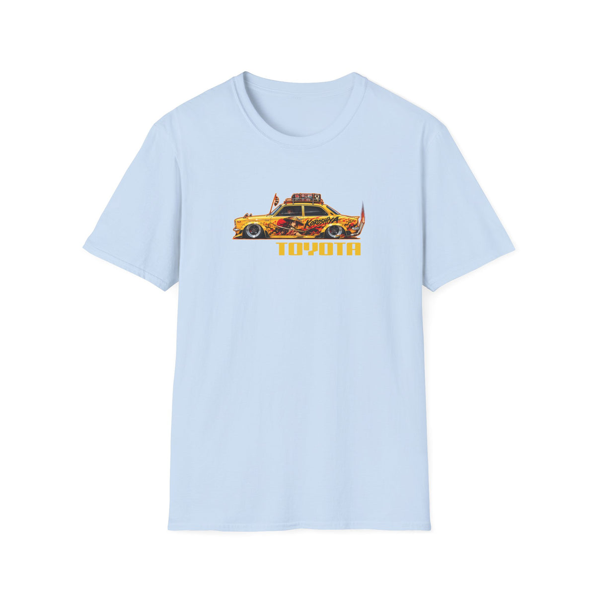 JDM TOYOTA COROLLA 1966 Collectible Fireball Art Collectible Fireball Art TeeShirt