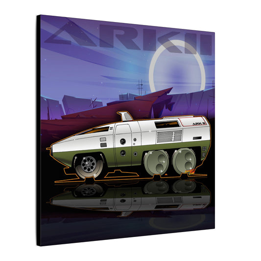 ARK II TV Show Car Canvas Art Print - 2 Sizes