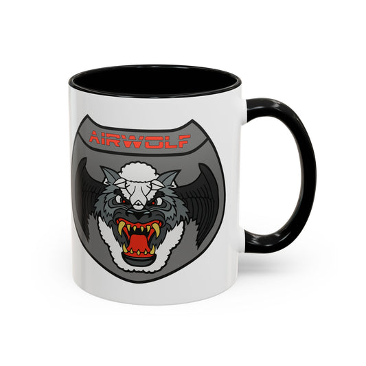 AIRWOLF TV Show Badge Collectible Coffee Mug - 2 Sizes