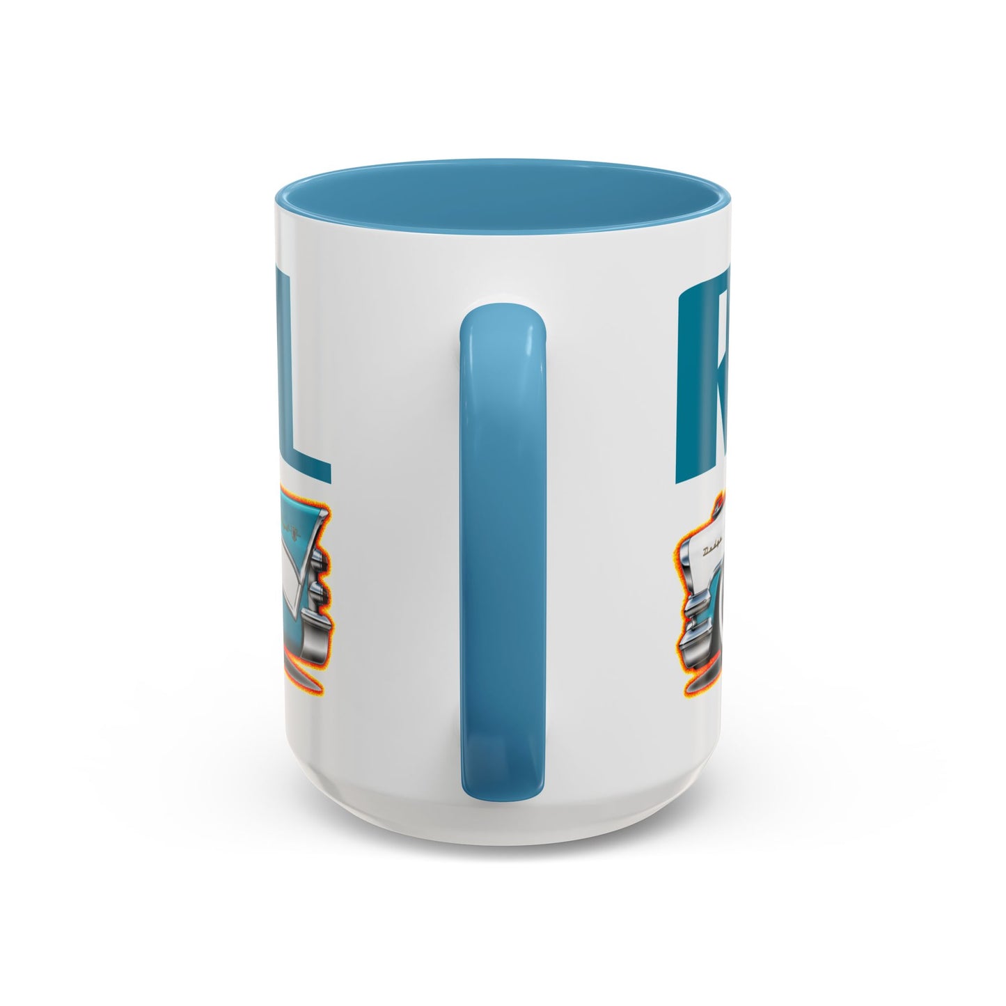 DODGE CUSTOM ROYAL 1957 Collectible Fireball Art Coffee Mug - 2 Sizes