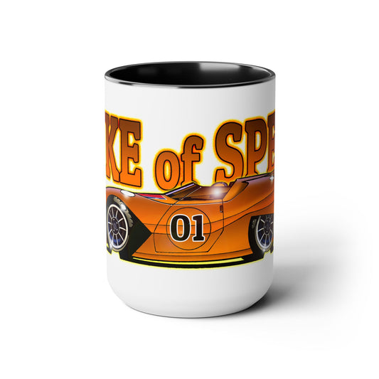 DUKE OF SPEED Speed Racer Dukes of Hazzard Mashup Concept Art Coffee Mug 15oz-Mug-Fireball Tim Garage