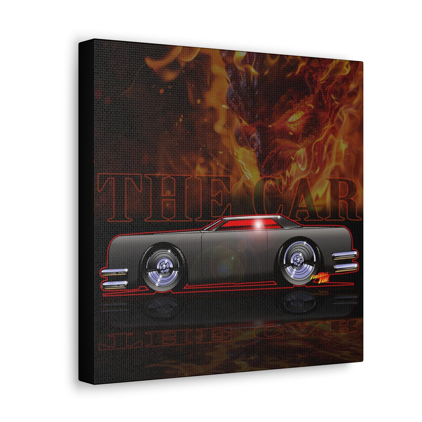 THE CAR Concept Art Canvas MASTERPRINT 3 Sizes