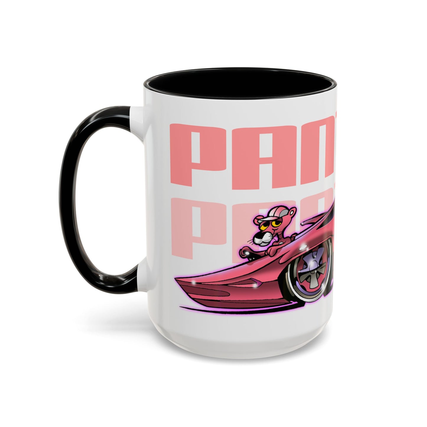 PINK PANTHER PANTHERMOBILE Collectible Coffee Art Mug - 2 Sizes
