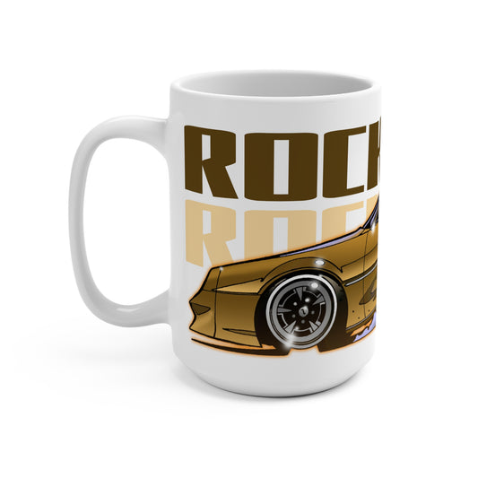 THE ROCKFORD FILES Pontiac Trans Am 15oz Fireball Art Coffee Mug