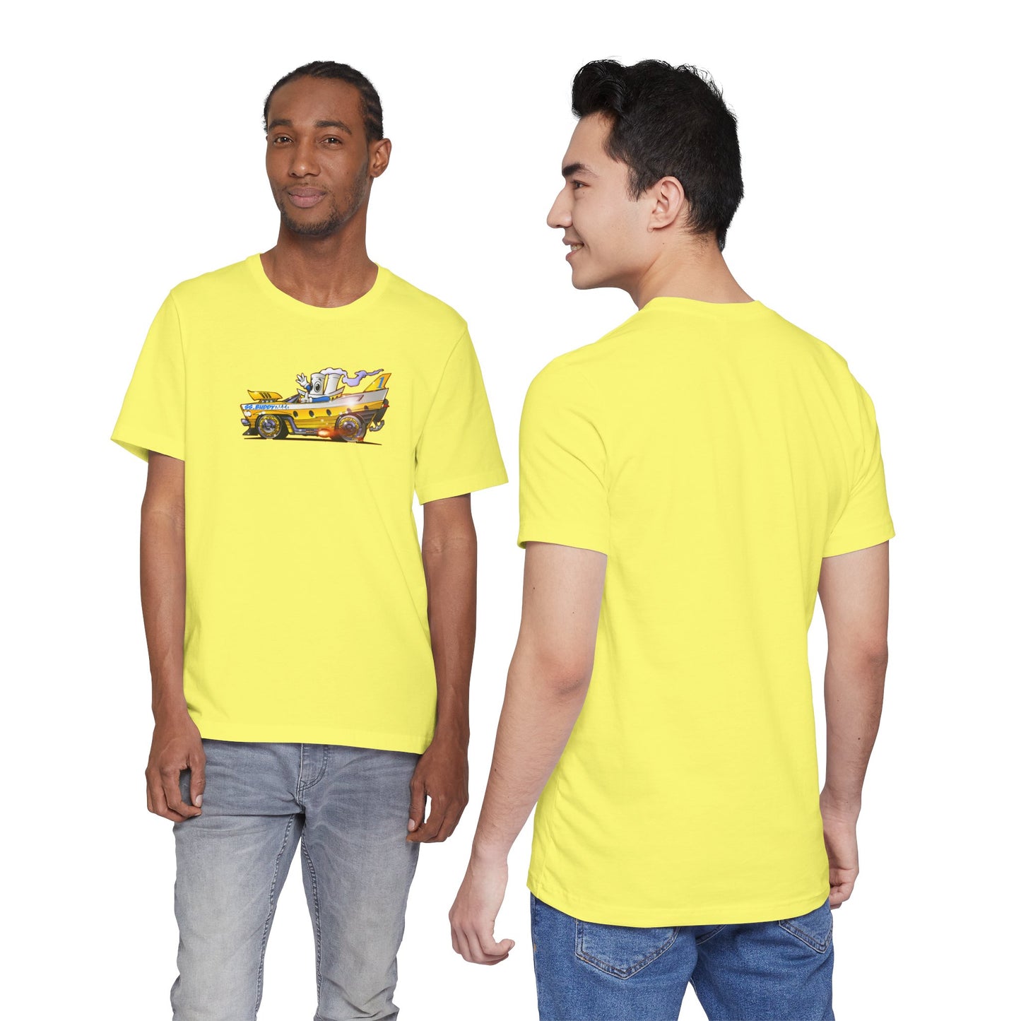 BUDDY CRUISE BUDDYMOBILE Custom Car Art Short Sleeve Tee in 17 Colors