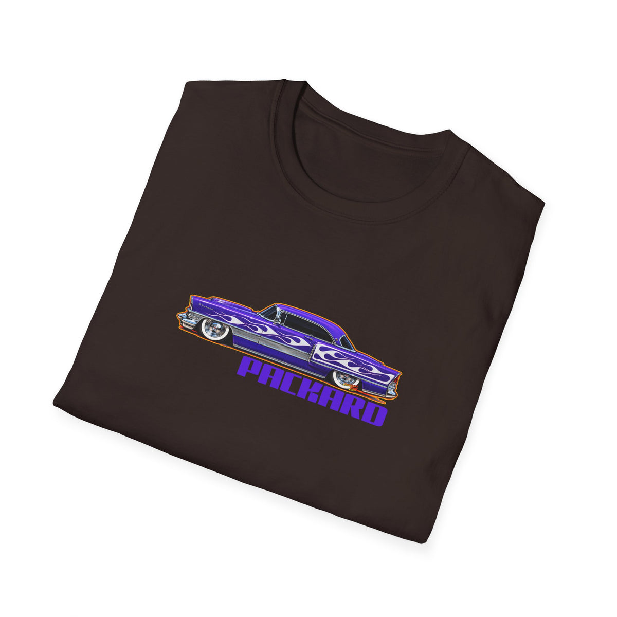 PACKARD 1955 Kustom Four Hundred Collectible Fireball Art TeeShirt