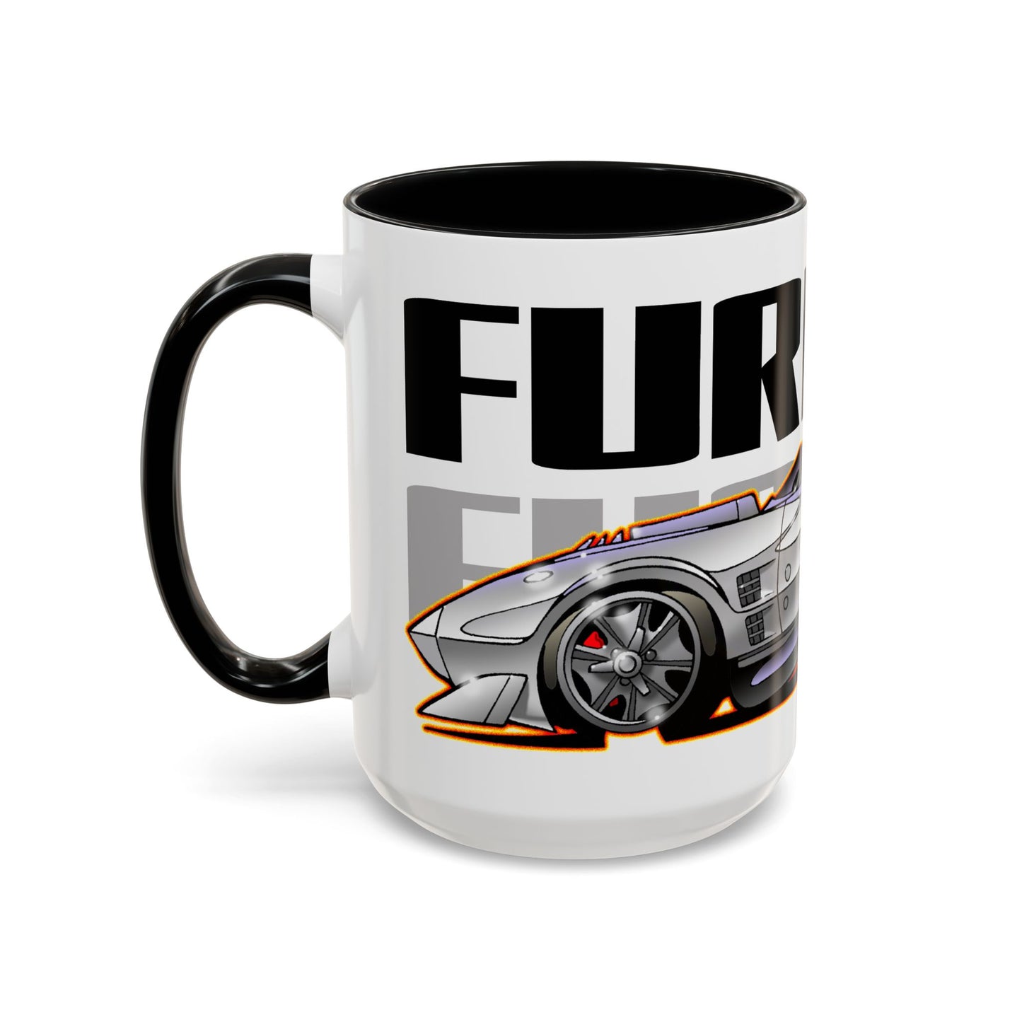 FAST AND FURIOUS Grand Sport Stingray Corvette Fireball Art Collectible Coffee Mug
