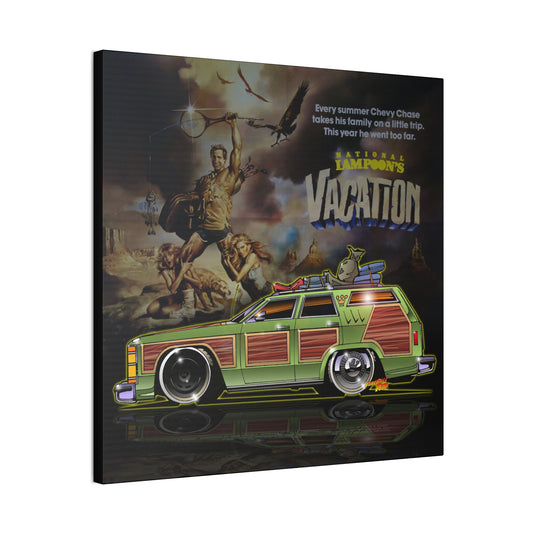NATIONAL LAMPOON'S FAMILY VACATION Truckster Station Wagon Canvas Art Print - 2 Sizes