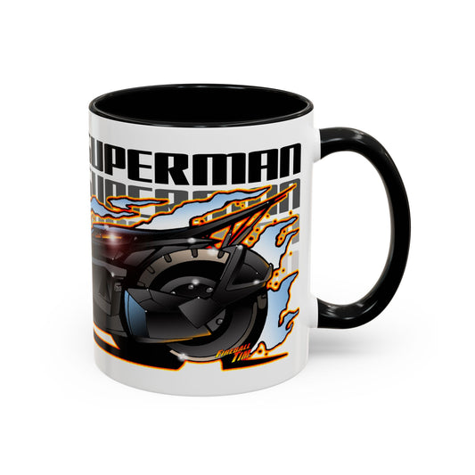 BATMAN VS SUPERMAN BATMOBILE Collectible Art Coffee Mug - 2 Sizes