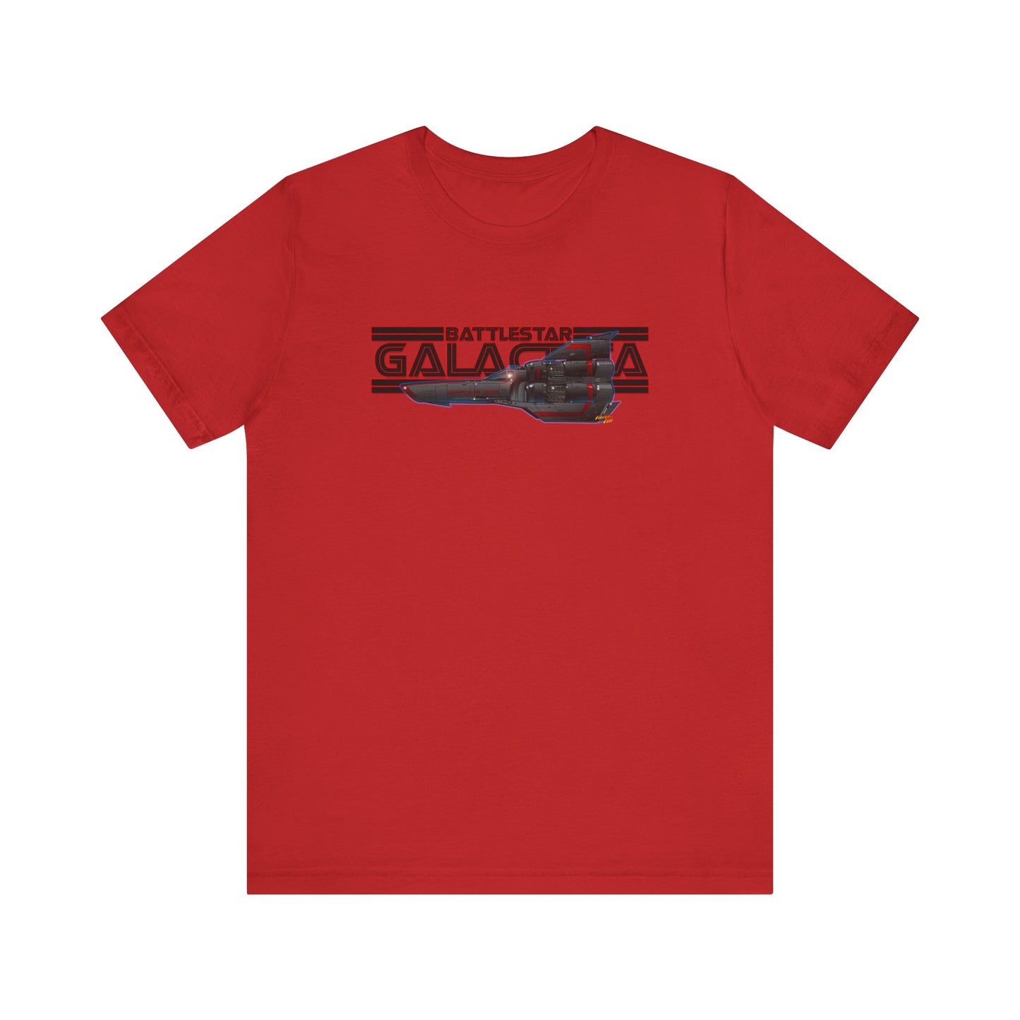 BATTLESTAR GALACTICA Viper Concept Art Logo Short Sleeve Tee 13 Colors