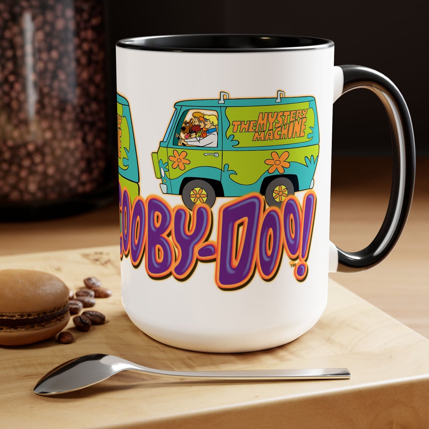 SCOOBY DOO MYSTERY MACHINE Cartoon Coffee Mug 15oz