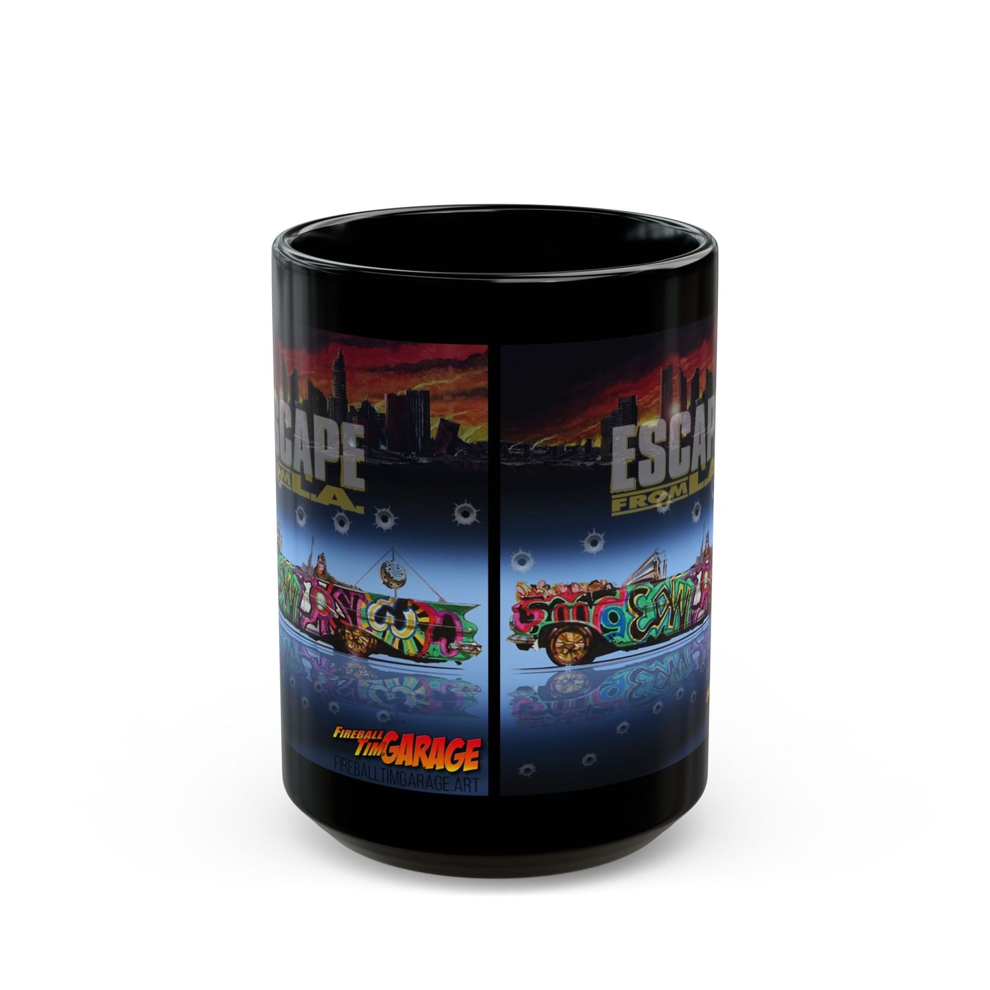 ESCAPE FROM LA Lowrider Concept Art Movie Car Coffee Mug 15oz