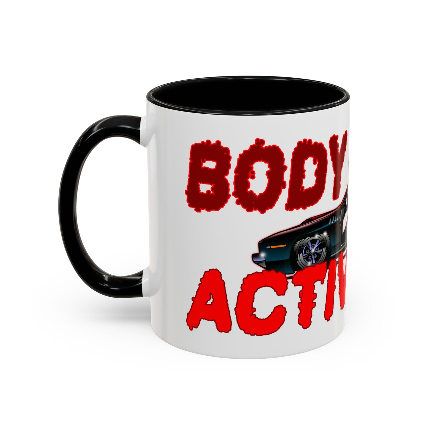 JOHN WICK BODY COUNT ACTIVATED 1971 Plymouth Barracuda Coffee Mug 11 & 15oz