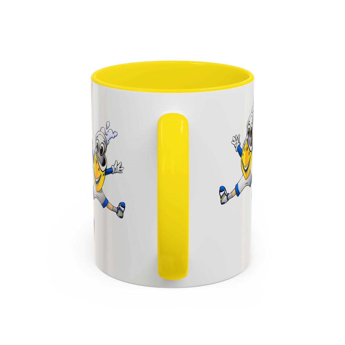 BUDDY CRUISE Mascot Jumping Coffee Mug — 11/15oz Multiple Colors
