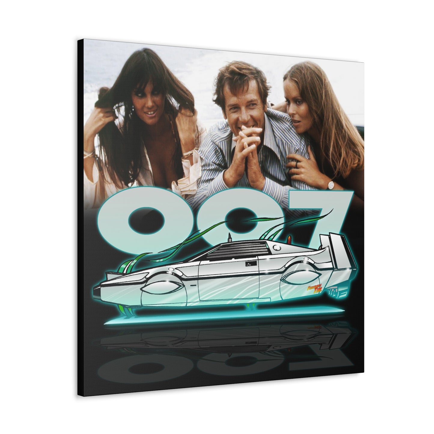 LOTUS SUBMARINE James Bond 007 Concept Art Canvas MASTERPRINT 3 Sizes