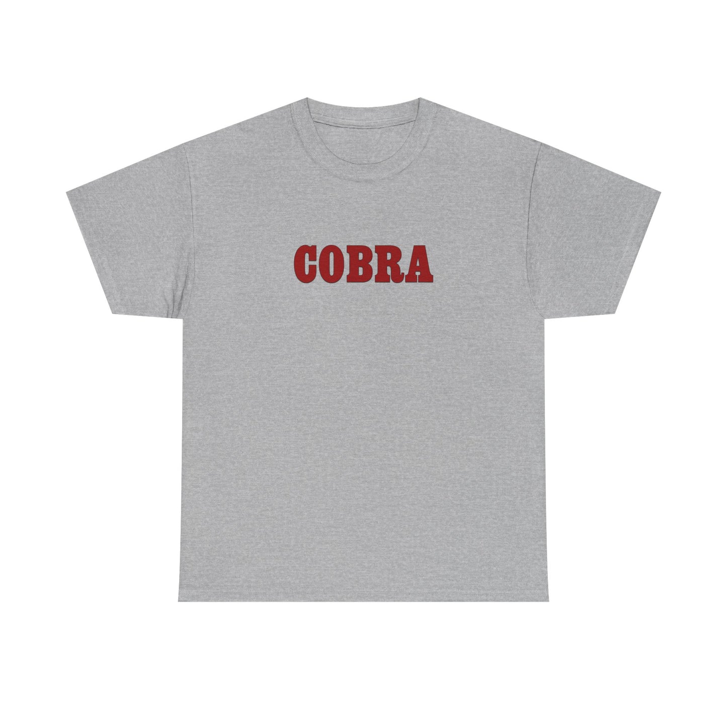 COBRA MERCURY Movie Sylvester Stallone Unisex Heavy Cotton Tee 8 Colors