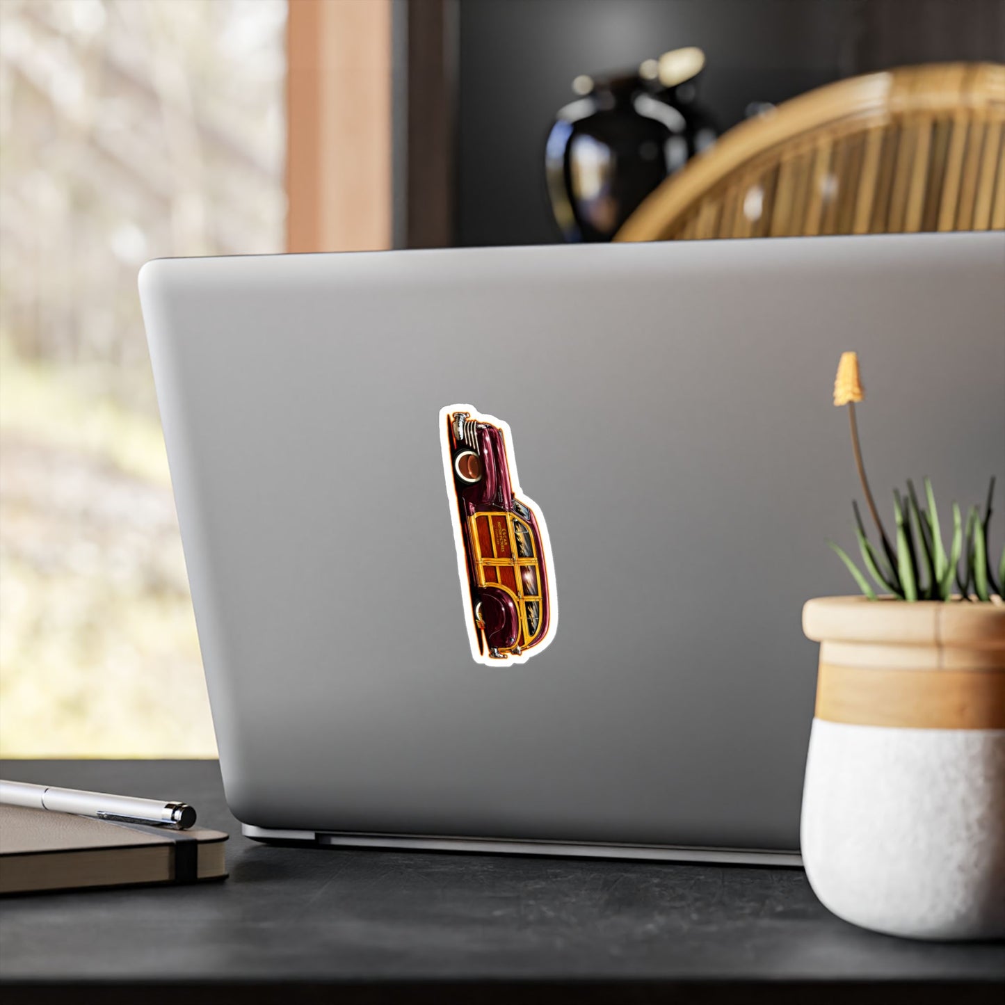 CHRYSLER TOWN & COUNTRY 1942 Collectible Fireball Art Stickers - 4 Sizes