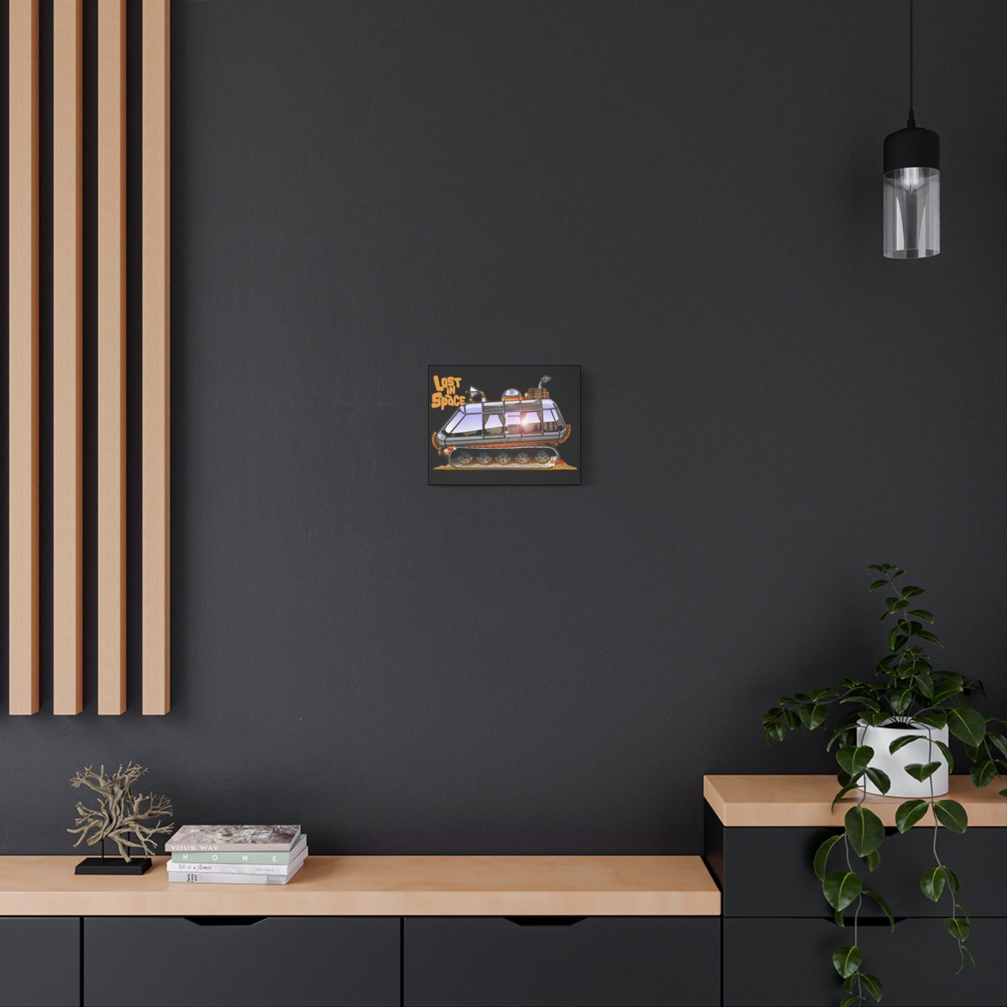 LOST IN SPACE Classic TV Chariot Canva Art Wall Print - 11x14