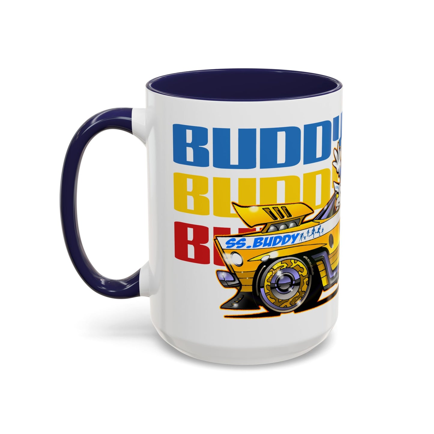 BUDDY CRUISE BUDDYMOBILE Collectible Coffee Mug - 3 Colors 2 Sizes