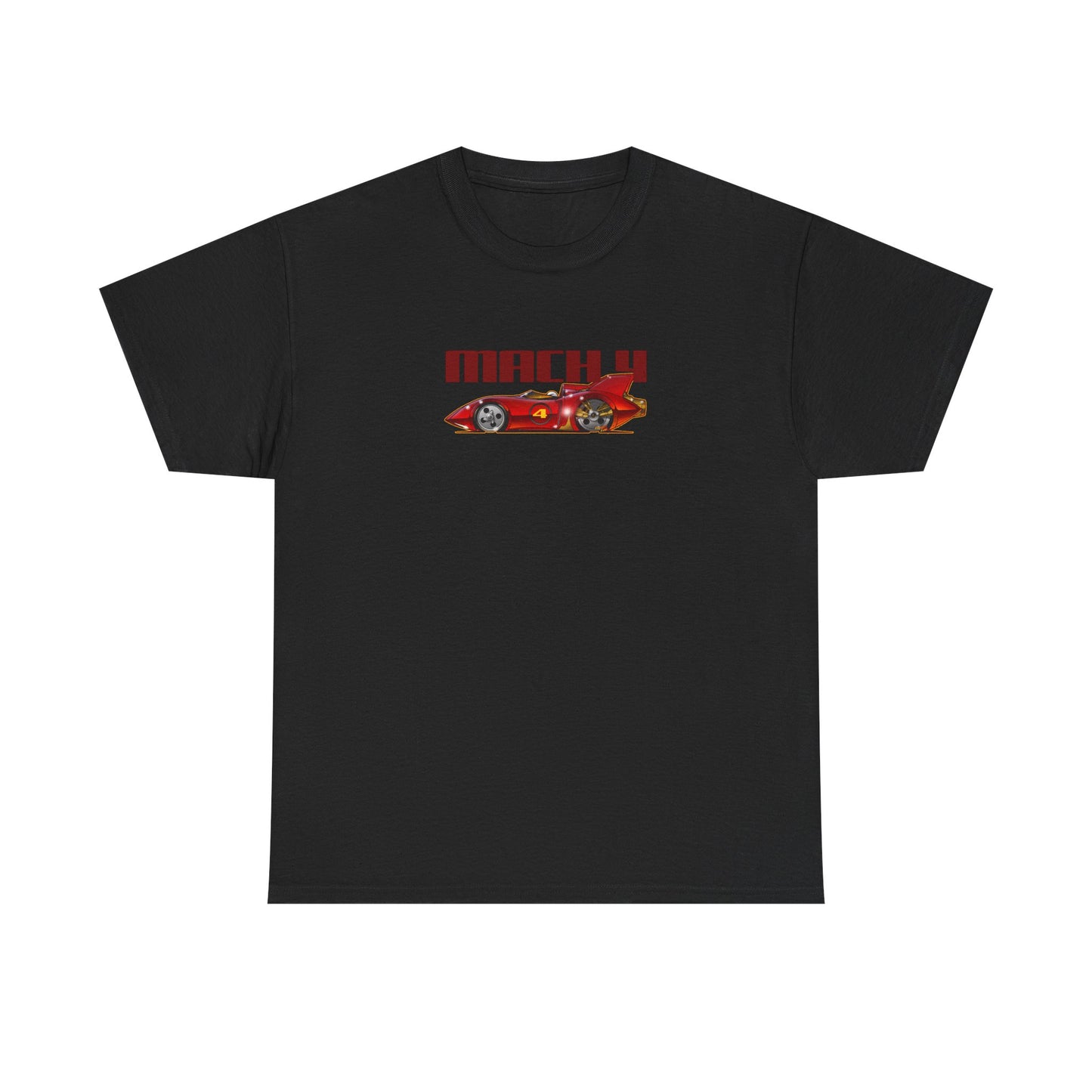 SPEED RACER MACH 4 Fireball Art Cotton Tee Shirt - Colors