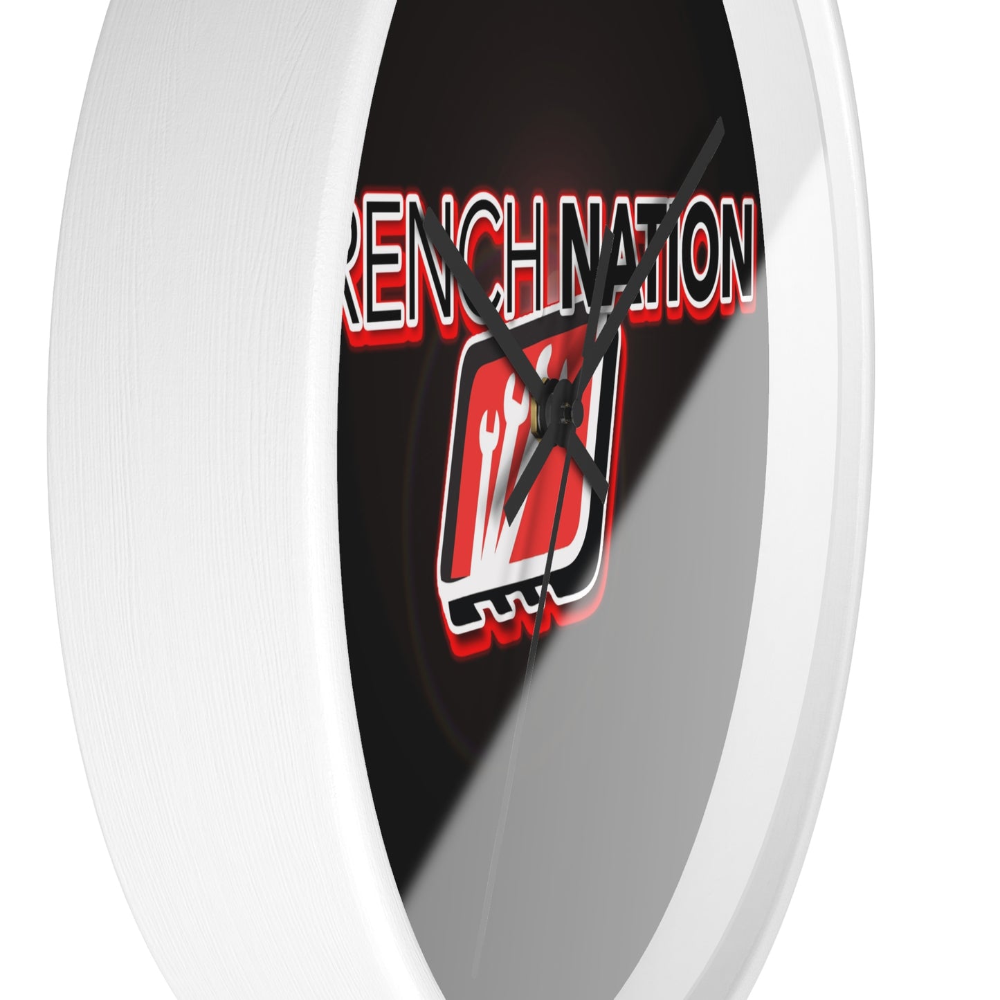 WRENCH NATION Logo Wall Clock