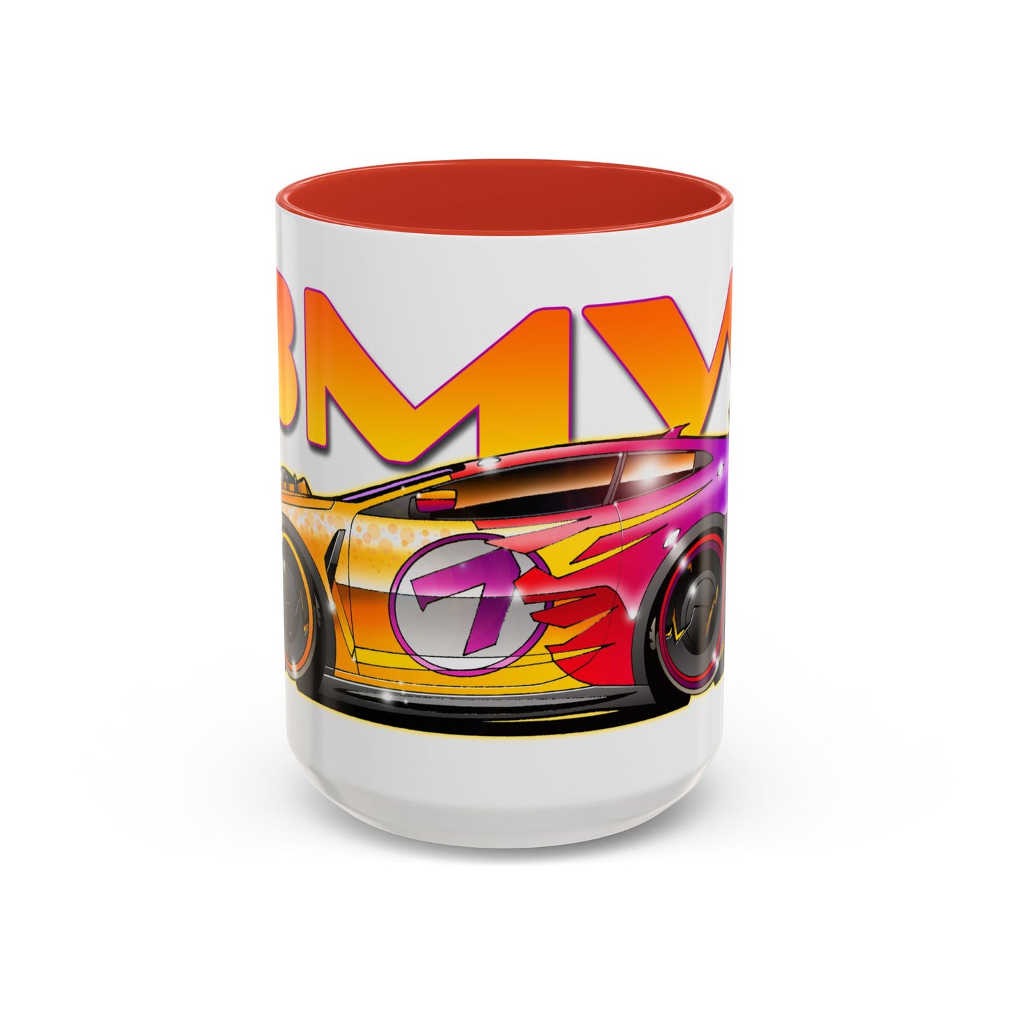 BMW M4 CUSTOM Collectible Fireball Art Coffee Mug 2 Sizes