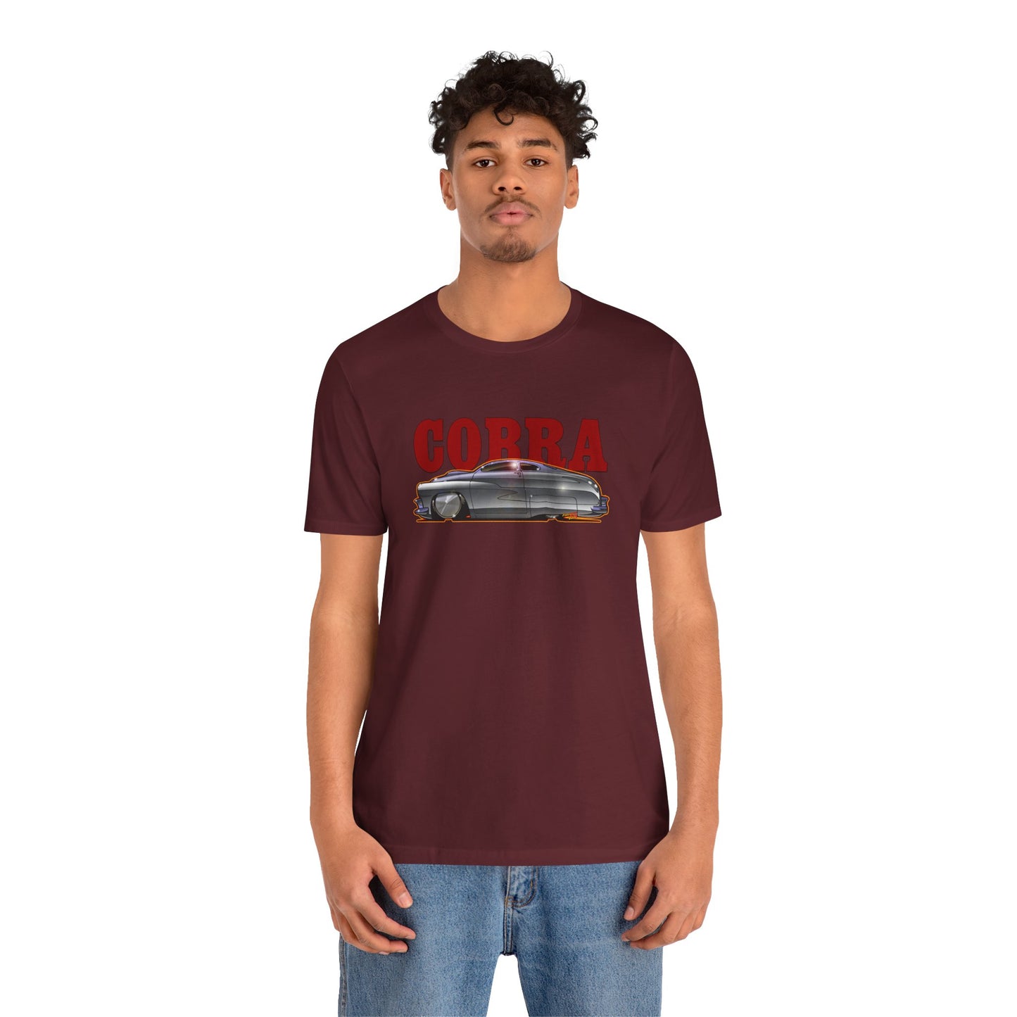 COBRA MERCURY Movie Car Sylvester Stallone Short Sleeve Tee in 9 Colors