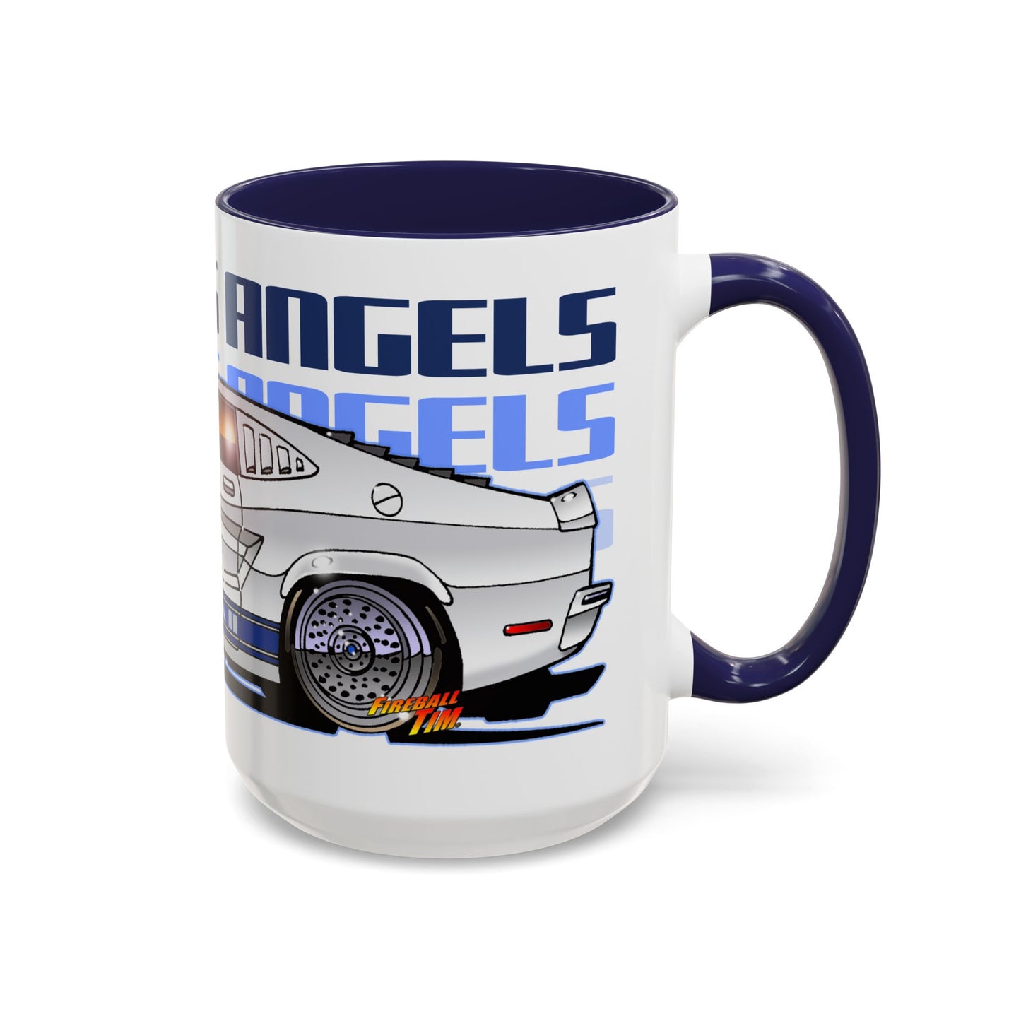 CHARLIES ANGELS TV Show Ford Mustang Cobra 2 Collectible Coffee Mug 2 Sizes