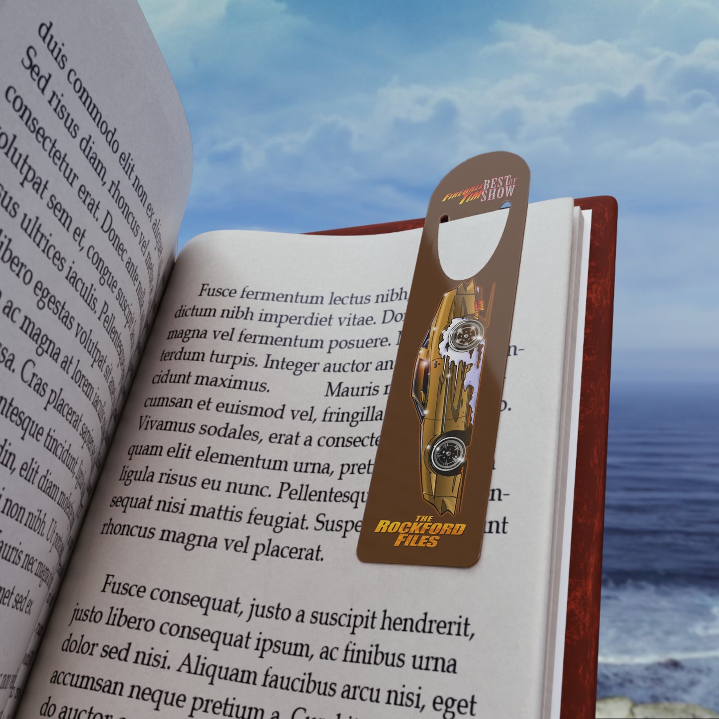 THE ROCKFORD FILES Pontiac Fireball Tim Best of Show Bookmark