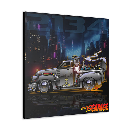 BACK TO THE FUTURE BTTF Chevy 3100 Pickup Concept Art Canvas MASTERPRINT 3 Sizes