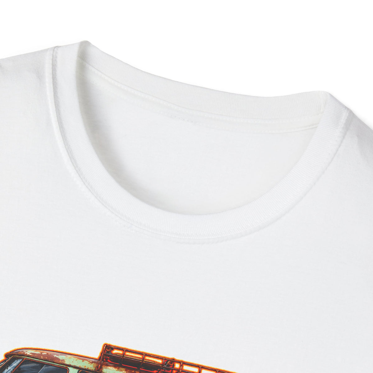 KUSTOM VW VOLKSWAGEN BUS Collectible Fireball Art TeeShirt