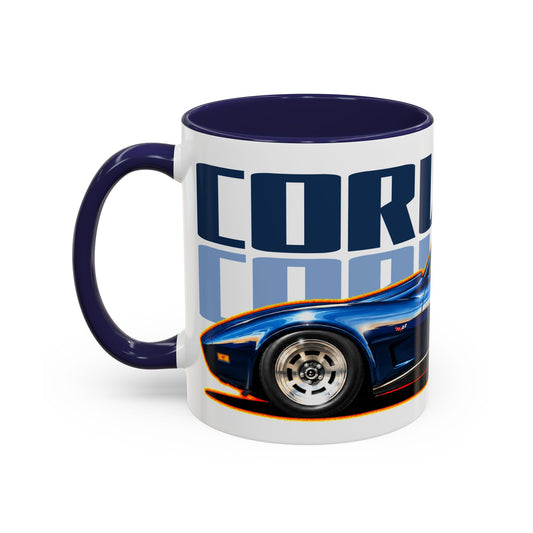 CHEVROLET CORVETTE 1978 Collectible Fireball Art Coffee Mug - 2 Sizes