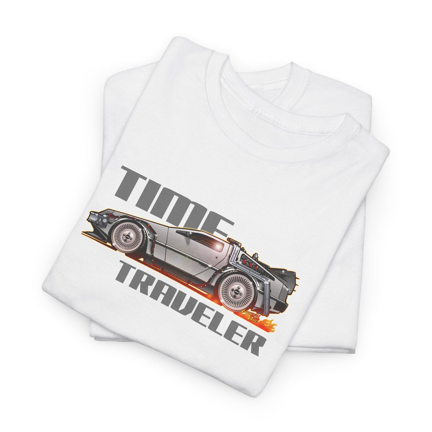 BACK to the FUTURE Delorean Time Traveler Tee Shirt
