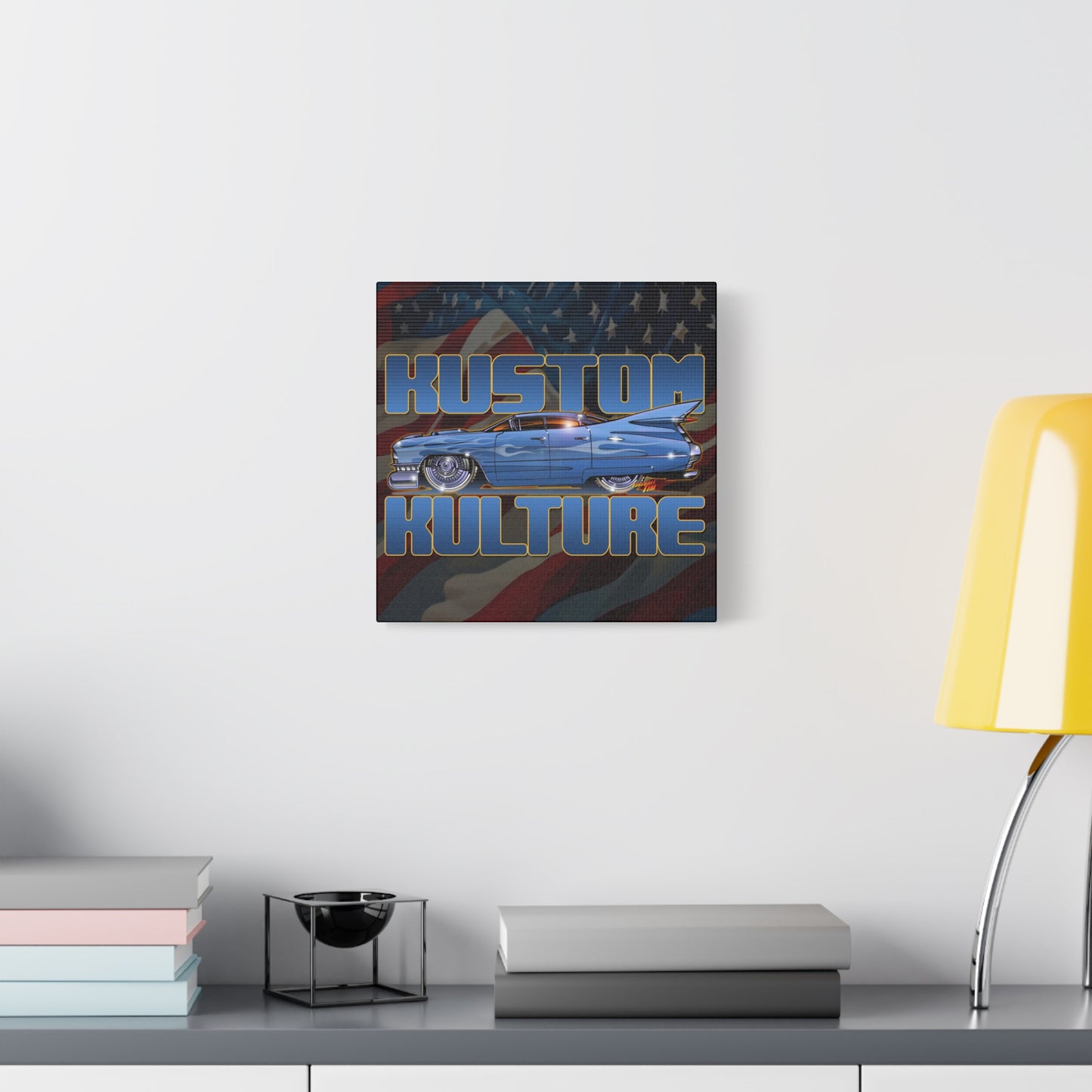 CADILLAC KUSTOM CULTURE 1959 Collectible Canvas Art Print