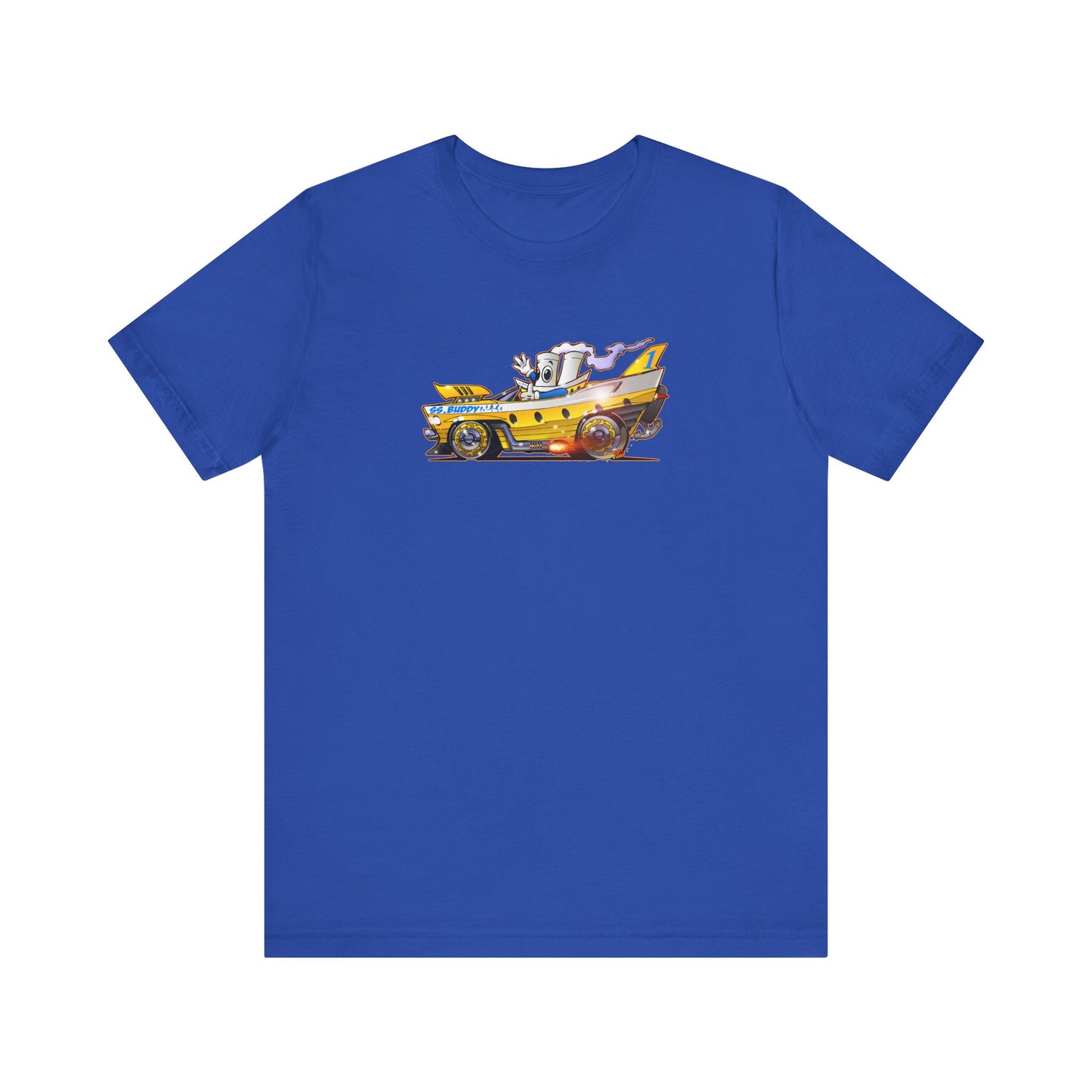 BUDDY CRUISE BUDDYMOBILE Custom Car Art Short Sleeve Tee in 17 Colors