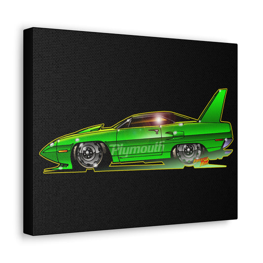 PLYMOUTH ROAD RUNNER SUPERBIRD Canvas Gallery Custom Car Art One 11x14