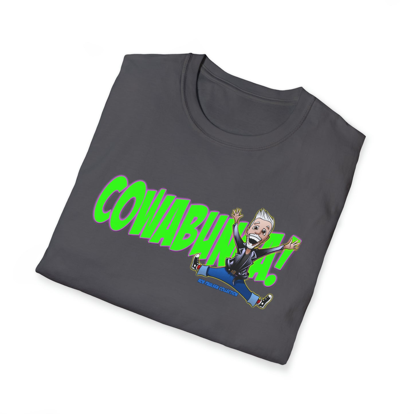 Rob Paulsen COWABUNGA T-Shirt (Unisex Softstyle) 6 Colors