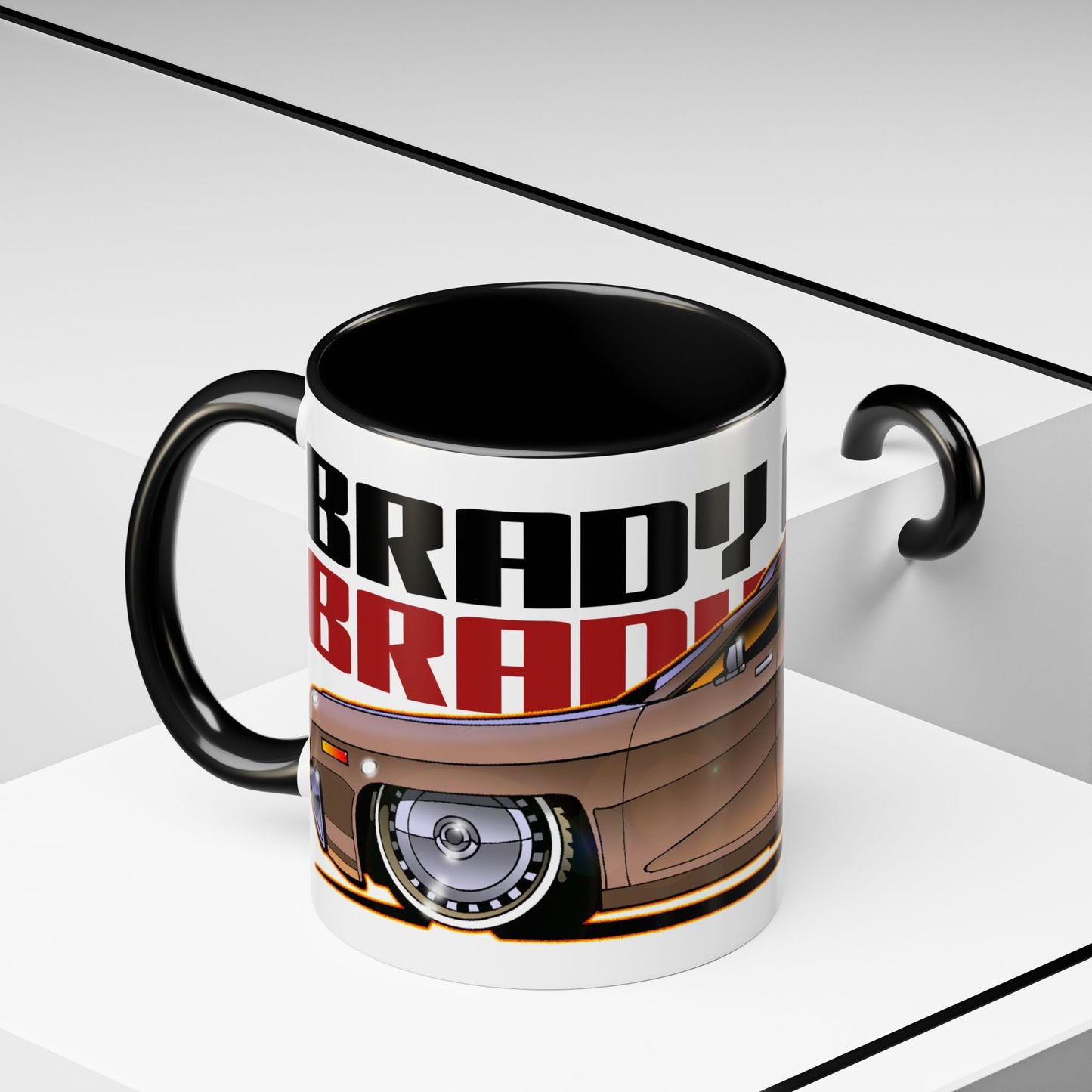 THE BRADY BUNCH 1971 Plymouth Satellite Wagon Collectible Coffee Mug 2 Sizes