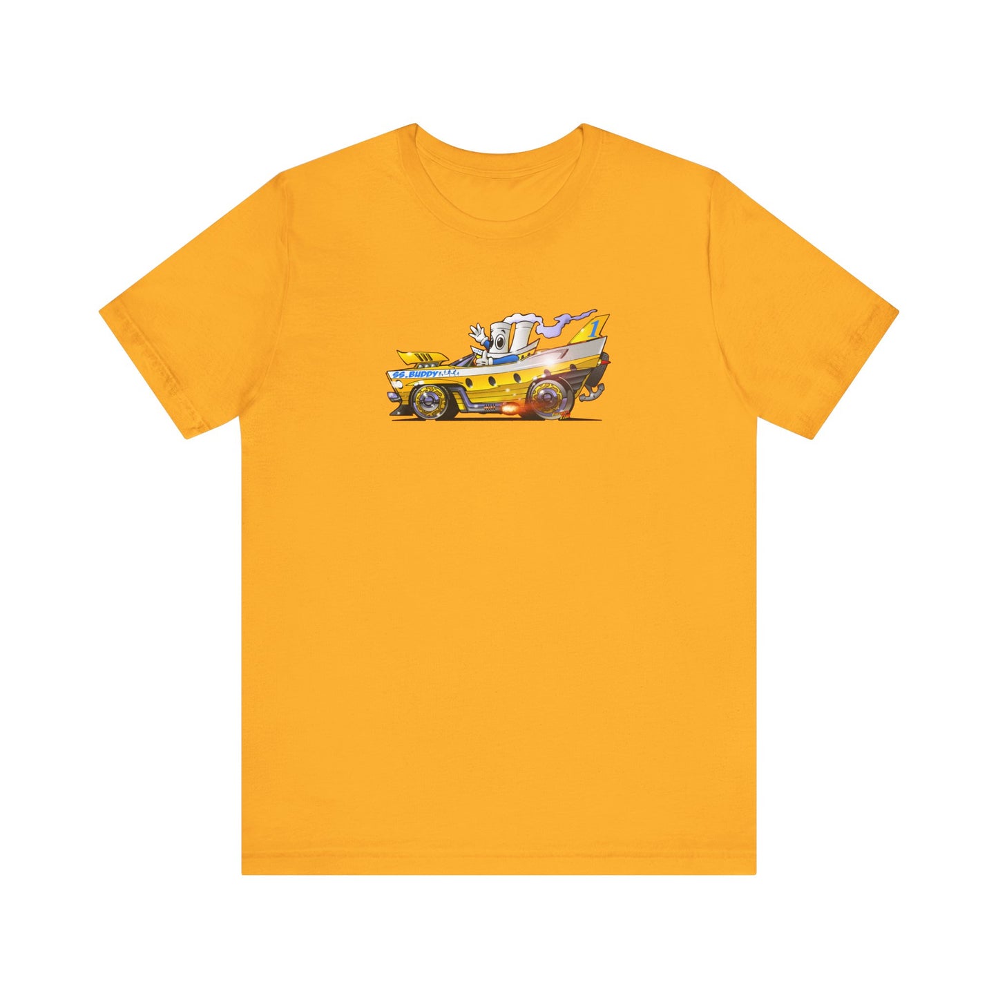 BUDDY CRUISE BUDDYMOBILE Custom Car Art Short Sleeve Tee in 17 Colors