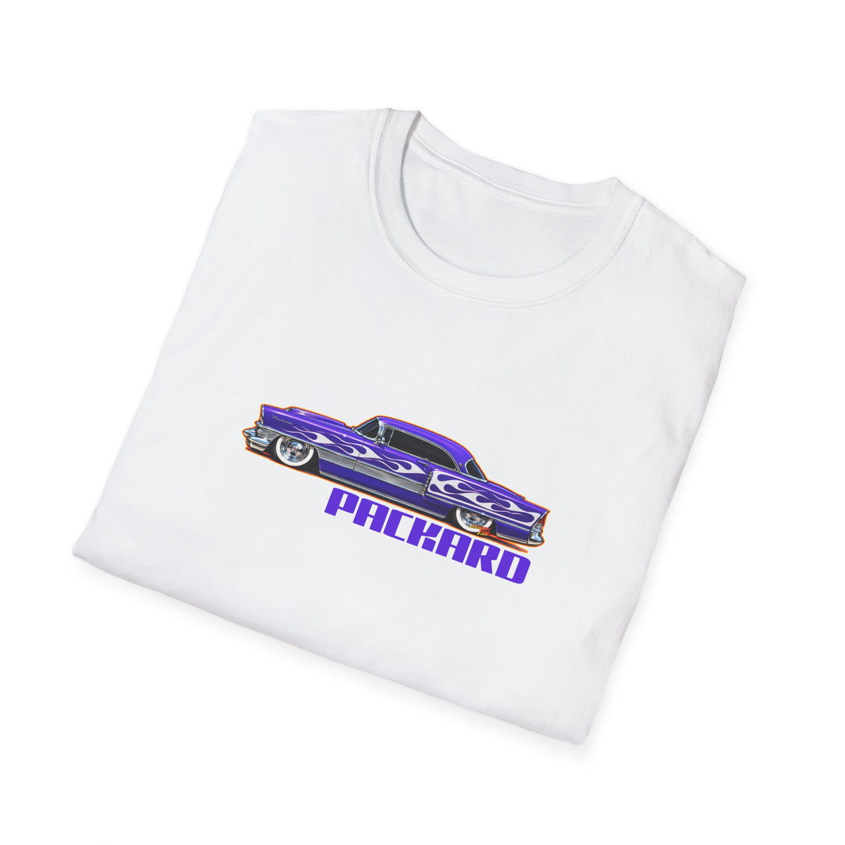 PACKARD 1955 Kustom Four Hundred Collectible Fireball Art TeeShirt