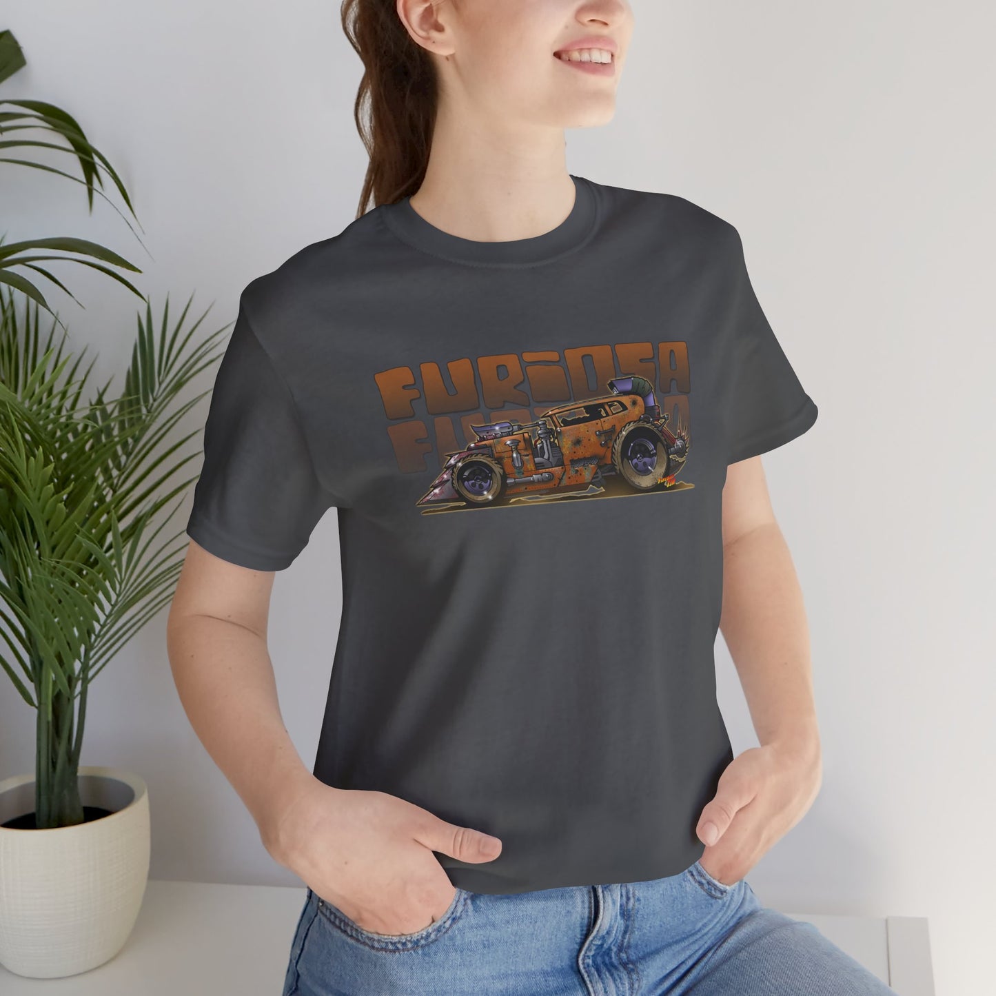 FURIOSA Mad Max Movie Hot Rod Short Sleeve Tee Shirt - 12 Colors