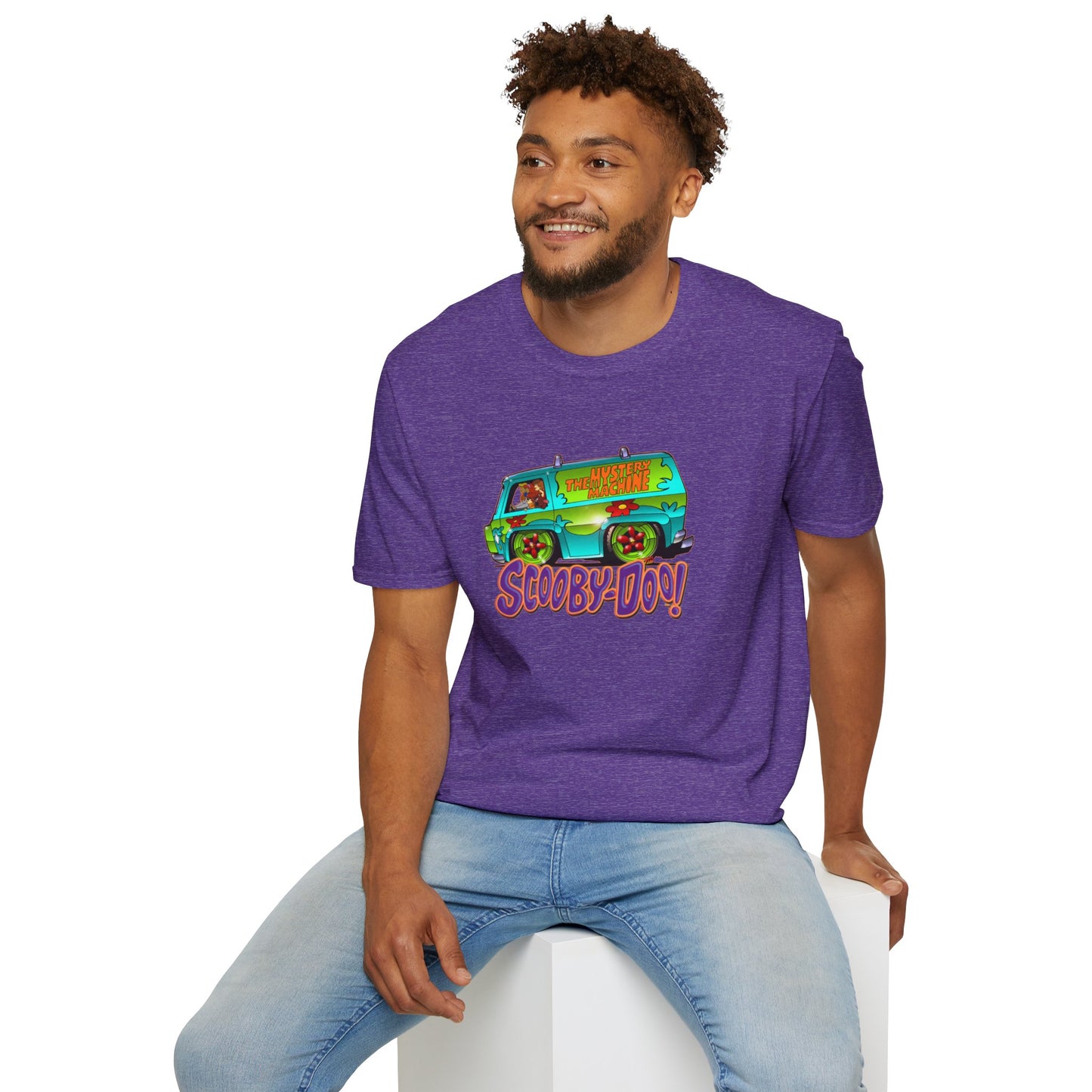 SCOOBY DOO MYSTERY MACHINE VAN Concept Art Softstyle T-Shirt 12 Colors