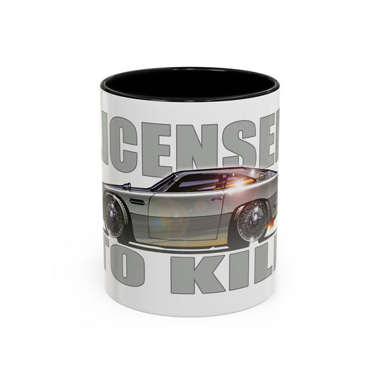 JAMES BOND ASTON MARTIN DB5 Licensed to Kill Concept Art Coffee Mug 2 Sizes-Mug-Fireball Tim Garage