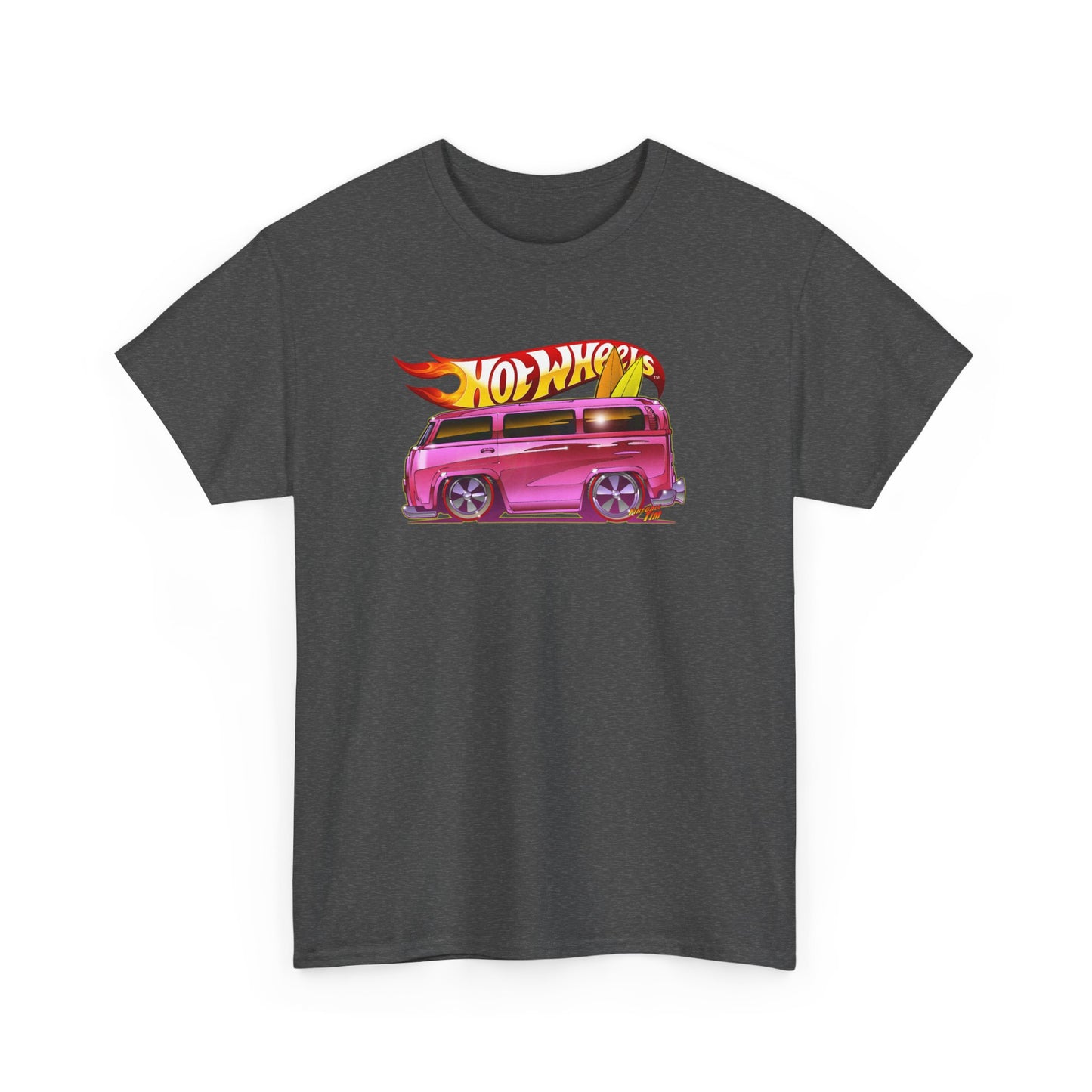 HOT WHEELS PINK BEACH BOMB BUS Tee Shirt - Multiple Colors