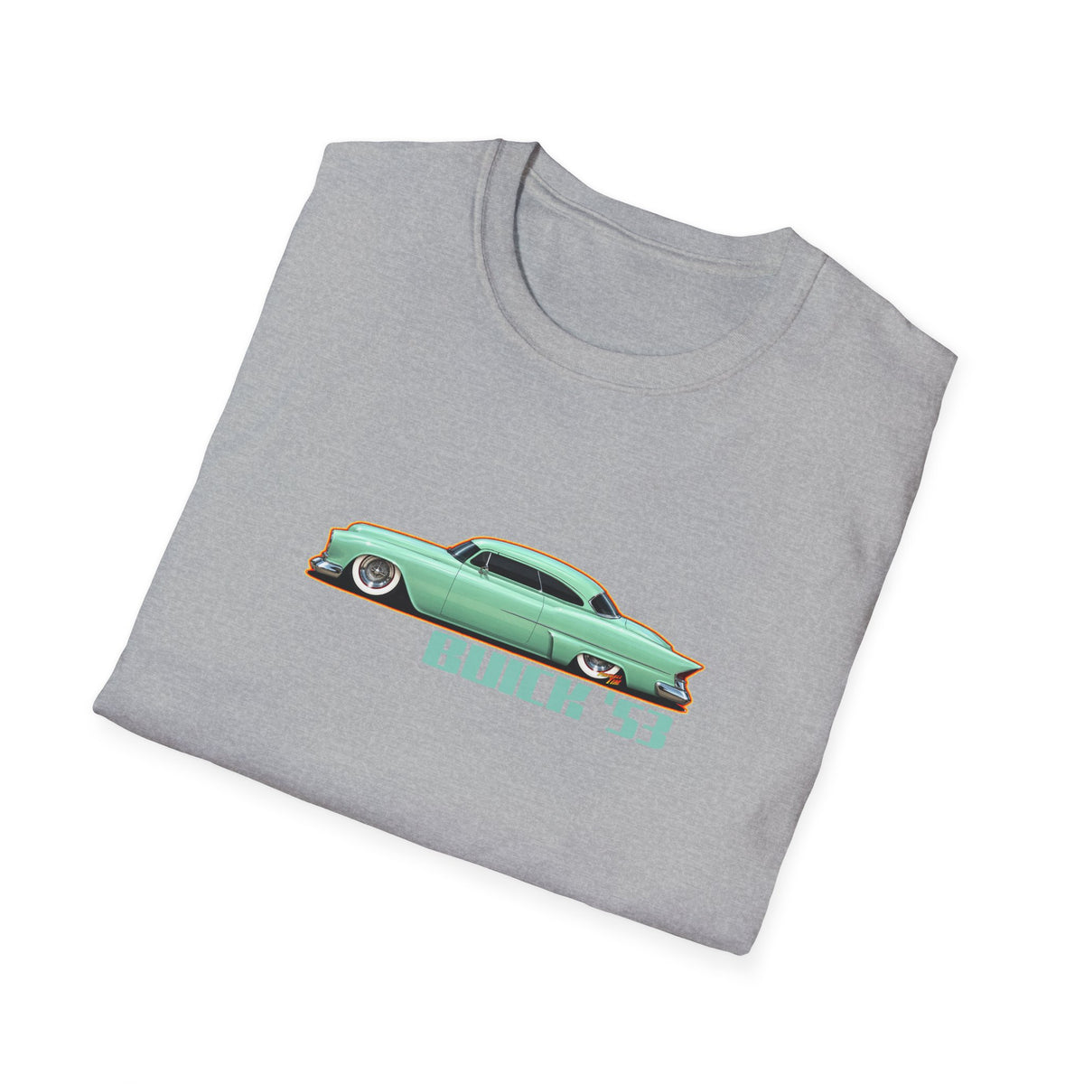 BUICK 1953 Kustom Special Collectible Fireball Art TeeShirt