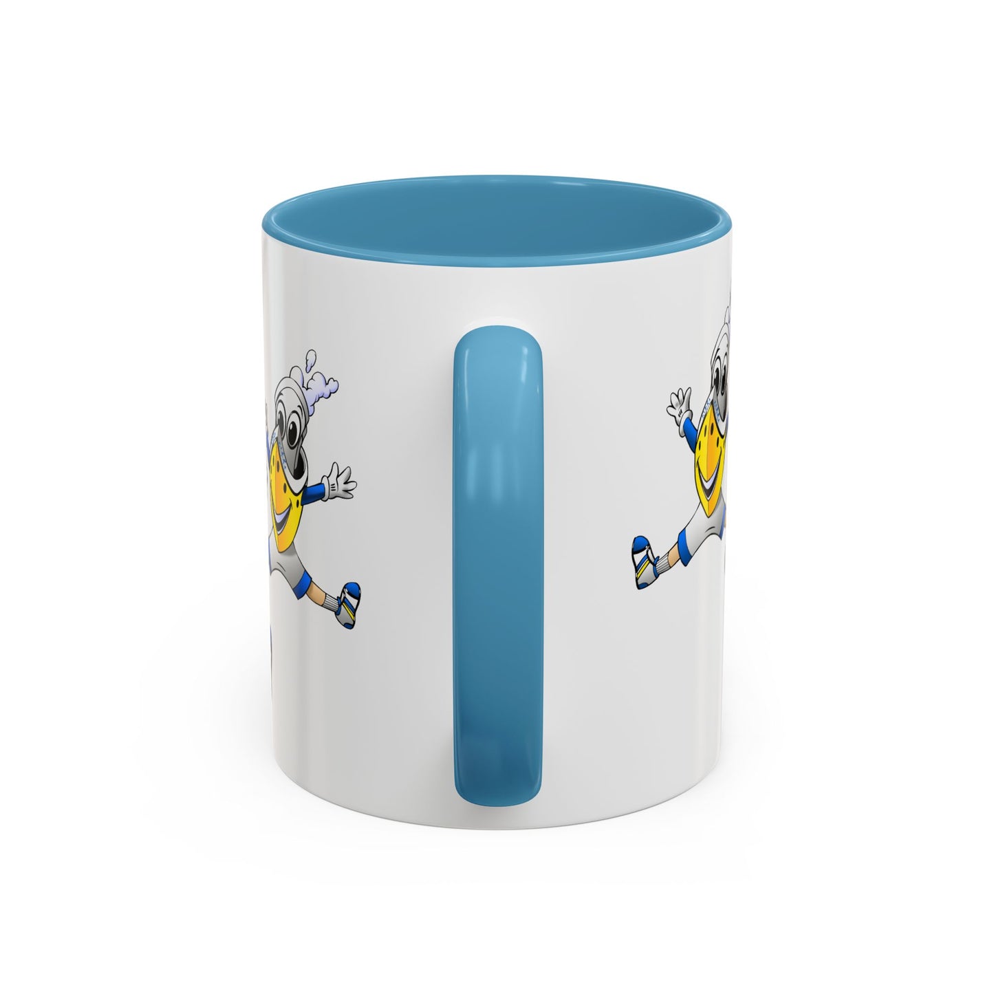 BUDDY CRUISE Mascot Jumping Coffee Mug — 11/15oz Multiple Colors