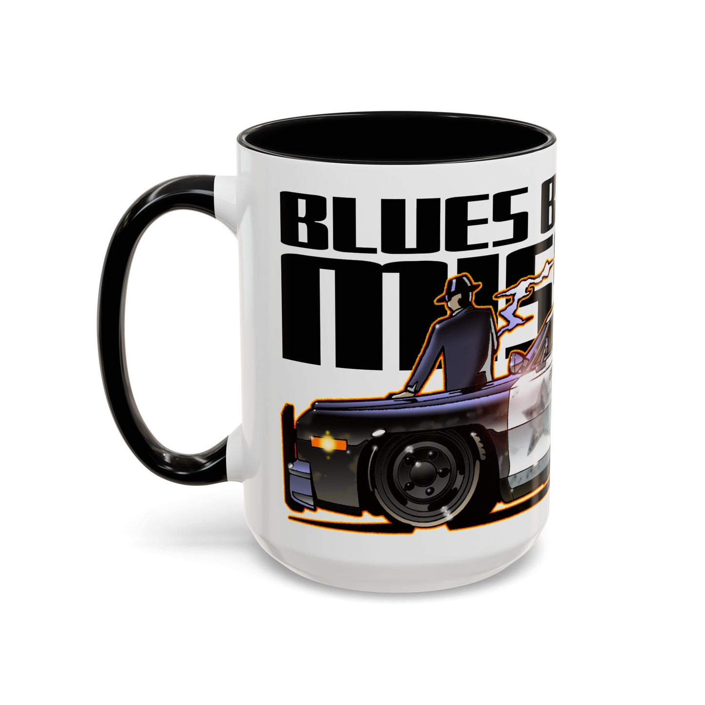 BLUE BROTHERS Bluesmobile Mission Police Car Collectible Coffee Mug 2 Sizes